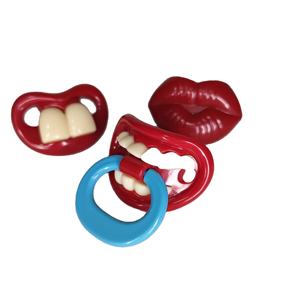 Sucette en silicone Produits pour bébés pour nouveau-nés Sucette à mâcher Sucette en silicone pour tout-petits Sucette pour nouveau-nés Funny Teether - Product Image 2