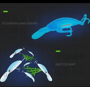 Leurre de pêche artificiel haut de gamme, type Jerkbait, coulant, 5,8g/5cm, pour la pêche au bar - Vente en gros - Product Image 6