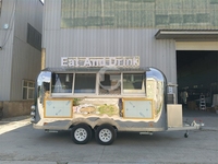 Camion de restauration mobile personnalisé pour hot-dogs avec équipement de cuisine complet, équipement alimentaire en acier inoxydable avec design 3D, homologué DOT COC