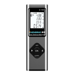 Professionale 3 in 1 misuratore <span class=keywords><strong>Laser</strong></span> <span class=keywords><strong>Laser</strong></span> distanza ricaricabile grigia 100M di alta precisione misura digitale portatile portatile - Product Image 1