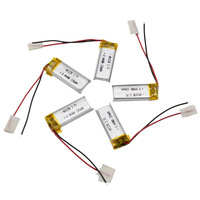 Batterie LiPo 3,7 V 120 mAh certifiée CB IEC62133 MSDS UN38.3 401230, batterie polymère au lithium