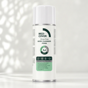 Espuma Limpiadora Corporal 3 en 1 Sin Enjuague Best Seller Med Cover, Hidratante y Refrescante para Todo Tipo de Piel, Adultos - Product Image 1