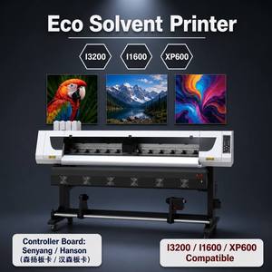 เครื่องพิมพ์อิงค์เจ็ทแบบหัวพิมพ์เดี่ยวขนาด 72 นิ้ว ใช้หมึก Eco Solvent สำหรับงานพิมพ์ขนาดใหญ่ เช่น พิมพ์สติ๊กเกอร์ติดรถยนต์ ป้ายไวนิลแบบม้วนต่อม้วน - Product Image 1