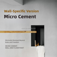 Microciment acrylique écologique de qualité industrielle ETERNI, imperméable, sans joint, pierre liquide, couleurs personnalisées, revêtement de sol à appliquer au pinceau