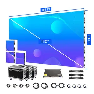 LED Wall Panel Advertising HD Video Street Movie Indoor LED Display Pic HD Supplier LED Screen Cheap Price