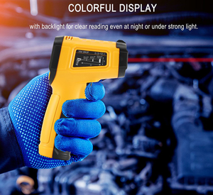 Alta Qualidade Profissional Digital Sem Contato Infravermelho Handheld Termômetro Inteligente OEM/ODM Suportado para Uso Industrial - Product Image 6