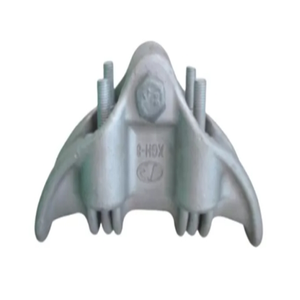 Collier de suspension XGU, type XGU, en fonte malléable galvanisée à chaud, pour ligne électrique aérienne - Product Image 3