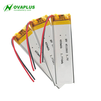 Hot Selling 451860 3.7V 480mAh Rechargeable Microscope Real Capacity Small Lithium Polymer Battery BMS Lipo Battery