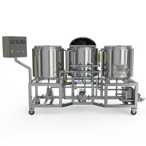 New Craft Beer Brewing Equipment Micro 1BBl Brew System