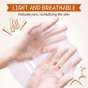 SADOER - Mascarilla Facial de Belleza para el Cuidado de la Piel, con Extracto de Naranja, Nutre, Repara, Hidrata Profundamente y Aclara la Piel - Product Image 4