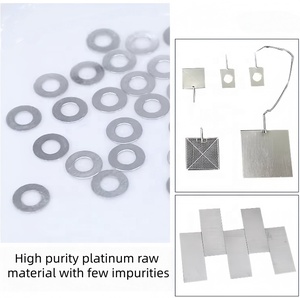 <span class=keywords><strong>Plaque</strong></span>/feuille de sputtering en platine haute pureté (99,95 %) de 0,05 mm à 2 mm d'épaisseur pour la recherche en électrochimie en laboratoire - Product Image 2