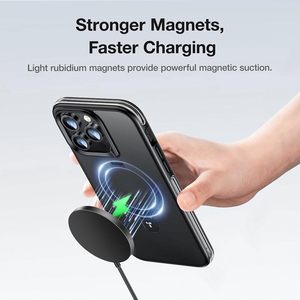 EONLINE Chargeur magnétique sans fil 15W pour iPhone 16 15 14 <span class=keywords><strong>Pro</strong></span> Max <span class=keywords><strong>Mini</strong></span> USB A PD Chargeur rapide sans fil Stand Chargeurs <span class=keywords><strong>Mag</strong></span> - Product Image 3