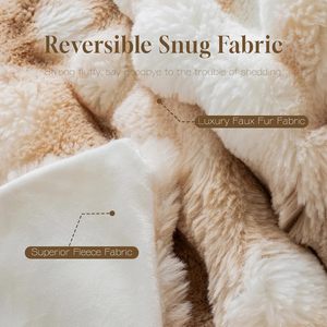 Tất cả các mùa siêu mềm ấm cúng Thỏ lông chăn, dễ thương phòng ngủ trang trí, Faux lông ném chăn cho chiếc ghế Sofa giường - Product Image 3