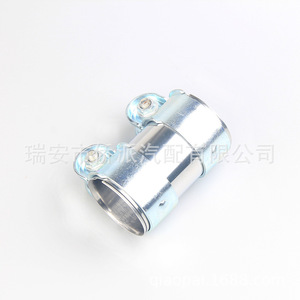 Abrazadera de tubo de acero inoxidable, 50x95mm, para silenciador de escape de coche, motocicleta, ajuste universal, tamaño métrico - Product Image 4