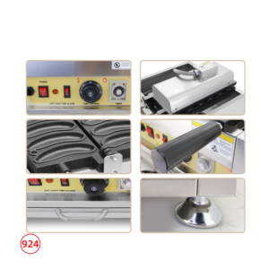 เครื่องทำวาฟเฟิล<span class=keywords><strong>กล้วย</strong></span>เกาหลีแบบพาณิชย์ เครื่องทำวาฟเฟิล<span class=keywords><strong>กล้วย</strong></span> เครื่องทำวาฟเฟิลรูปหน้ายิ้ม - Product Image 5