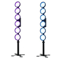 Barra de Luces LED Retro Controlada por DMX512, Efecto de Matriz Atmosférica Hexagonal, Iluminación Estroboscópica Desplazable para Escenarios