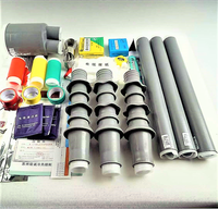 Accessoires de terminaison de câble rétractable à froid 1 kV, isolation de câble en caoutchouc silicone, kits de terminaison rétractables à froid