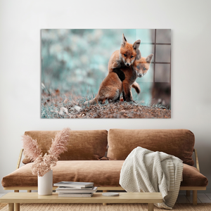 Printed <b>Canvas</b> <b>Wall</b> Art: Animal Lover Decor with Graphic Design,TEMPERED GLASS ART - Product Image 3