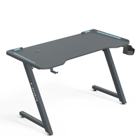 Table de jeu RGB d'occasion pour gamer, modèle e-sport, avec accessoires, prix d'usine en gros de Wuantum