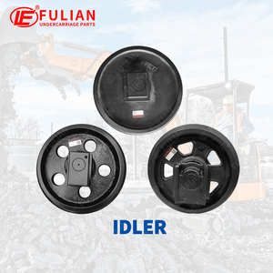 Piezas del Tren de Rodaje de Miniexcavadora: Rodillo Guía, Grupo de Orugas de Acero, Piñón, Oruga de Goma, Rodillo Inferior, Rodillo Portador para Daewoo <span class=keywords><strong>Doosan</strong></span> - Product Image 6