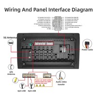 Sistema de Radio para Auto con Pantalla de Fábrica, Android 11, CarPlay Inalámbrico, 9/10 Pulgadas, Unidad Principal Universal, USB, BT, WIFI, GPS, Estéreo para Auto