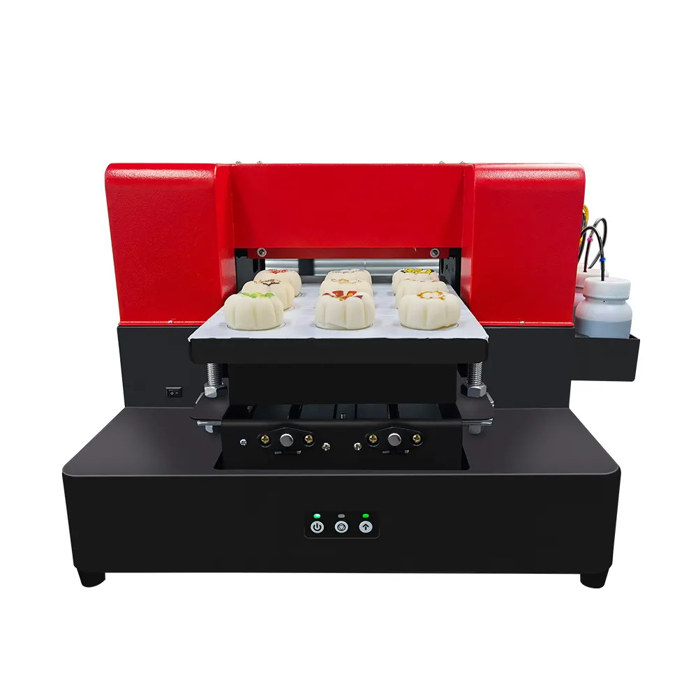 Jetvinner A4 Food printing machine with edible ink Fondant printer For biscuit macarone M Bean