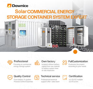 Batterie de stockage d'énergie solaire au lithium-ion Dawnice haute puissance 1,2 MWh 1,5 MWh 1,8 MWh 1200 kWh Conteneur ESS - Product Image 4