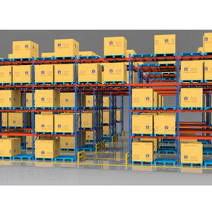 <strong>Very</strong> <strong>Narrow</strong> Aisle Pallet Racking Heavy Duty Certificated Industrial <strong>Shelving</strong> Racks Warehouse Racking - Product Image 5