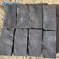 Vente en gros de pavés en basalte noir Zhangpu G684, cubes de pavés pour allées, voies de circulation, pavés de chaussées