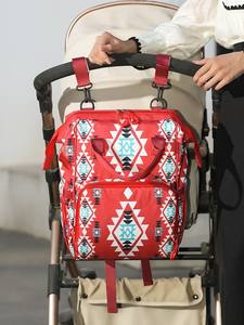 Mochila Pañalera ZE Resistente de Oxford con Forro de Poliéster, Multifuncional para Artículos de Bebé, Capacidad Inferior a 20L - Product Image 5