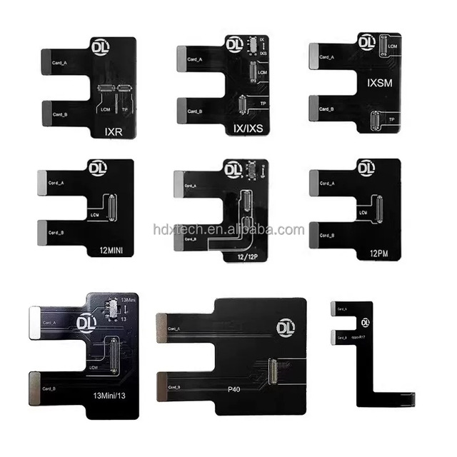 DL400 Pro Mobile Phone LCD Screen Tester Flex Cables for iPhone Samsung Huawei Vivo Oppo Test Repair Cable