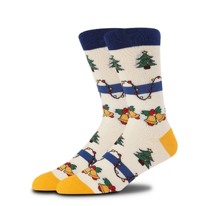 Cao Cấp Cotton Hợp Thời Trang Hiện Đại Đổi Mới Santa Claus Mô Hình Vớ Người Đàn Ông Của Tuần Lộc Giáng Sinh Vớ Với Người Tuyết & Mô Hình Cây - Product Image 4