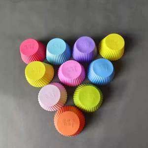 Cake Molds Basics Reusable <b>Silicone</b> Baking Cups, Muffin Liners Cake <b>Tools</b> BPA Free Silicon Mold - Product Image 5