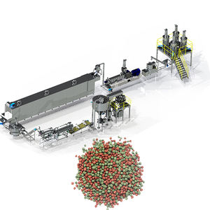 Ligne de production d'aliments pour chiens en vente chaude, extrudeuse avec moteur PLC et engrenage - Product Image 1