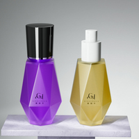 Botella de Spray Vacía de 100 ml para Productos de Belleza, con Diversos Tratamientos de Superficie y Diferentes Bombas, Impresión en Serigrafía Personalizada