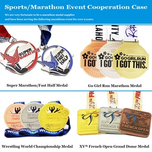 Fabricante de Medallas, Diseño al por Mayor, Medallas Deportivas 3D de Aleación de Zinc, Medalla de Oro Personalizada - Product Image 5