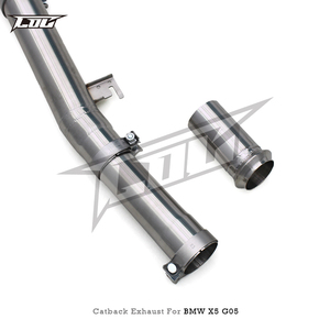 ท่อไอเสีย Boska สำหรับ X5/X6 M40i G05 3.0T ปี 2019-2023 สแตนเลสสตีล Catback Muffler วาล์ว ปลายท่อคาร์บอนสีดำ - Product Image 3