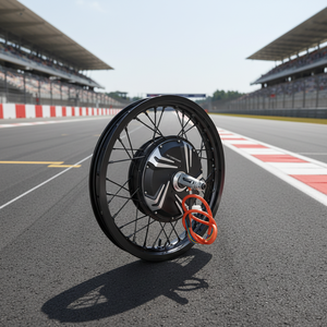 Модернизированные запчасти для мотоцикла CG125: 17-дюймовый бесщеточный мотор-колесо 48В-72В 1500Вт с тормозом и спицами, водонепроницаемость IP67 - Product Image 6