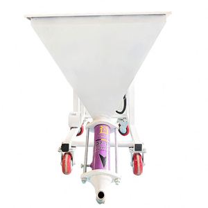 CE certificata pompa per stuccatura multifunzione macchina per stucco da parete 100L capacità di tramoggia con motore e malta del motore intonacatura - Product Image 2
