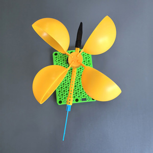 Mini Anemometer Wind Vane With Cup Spinner <b>Physics</b> Science Education Kit For Kids 8 12 Years PLA Material - Product Image 4