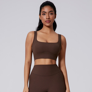 <span class=keywords><strong>Reggiseno</strong></span> Sportivo Antiurto 2026 con Design <span class=keywords><strong>Incrociato</strong></span> sul Retro e Effetto Push-Up per Yoga - Product Image 5