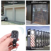 433Mhz Auto Paire Télécommande Ouvre-porte de Garage Duplicateur Porte-clés Clone RF Transmetteur sans fil Contrôleur universel