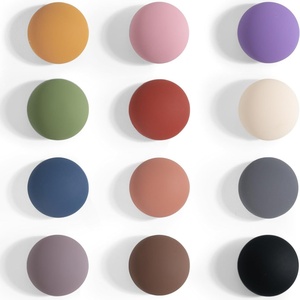 Aimants de réfrigérateur colorés décoratifs mats hémisphériques, aimants mignons et puissants pour tableau blanc, pour cuisine et bureau - Product Image 4