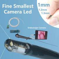 Endoscopio Veterinario Pequeño con Puntas Flexibles, Módulo de Cámara USB, Cámaras OV6946 Personalizables, Punta de Endoscopio 400x400p SIN Placa USB