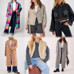 เสื้อคลุมผู้หญิงขายส่ง ปี 2025 สินค้าขายดี ฤดูใบไม้ร่วงและฤดูหนาว เสื้อคลุมแฟชั่นคุณภาพสูงสำหรับผู้หญิง หลากหลายสไตล์ ลดราคา - Product Image 4