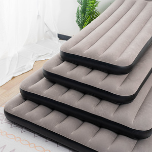 Colchón Inflable con Superficie Aterciopelada, Almohada Integrada, Cama de Viaje para Camping, Diseño Minimalista, Material de Poliéster - Product Image 3