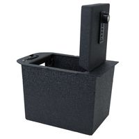 Coffre-fort de sécurité pour console centrale compatible avec Toyota Tacoma |   Boîte de sécurité antivol robuste avec récupération par mot de passe