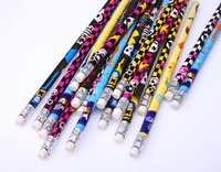 Usine de crayons accepte les commandes personnalisées de crayons en peuplier HB/2B en lots de 30, en bois de haute qualité pour l'écriture des enfants, l'école et le bureau
