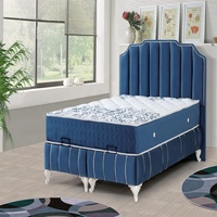 Conjunto de muebles de dormitorio de lujo, cama King Size moderna o baja, suministro de fábrica