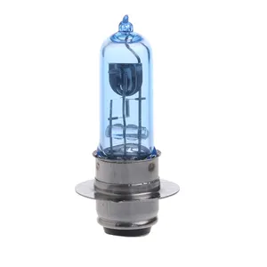 H 6M P15D-25-1 Dc 12V 35W Wit Blauw Glas Koplamp Lamp Voor Motorfiets Elektrisch Voertuig